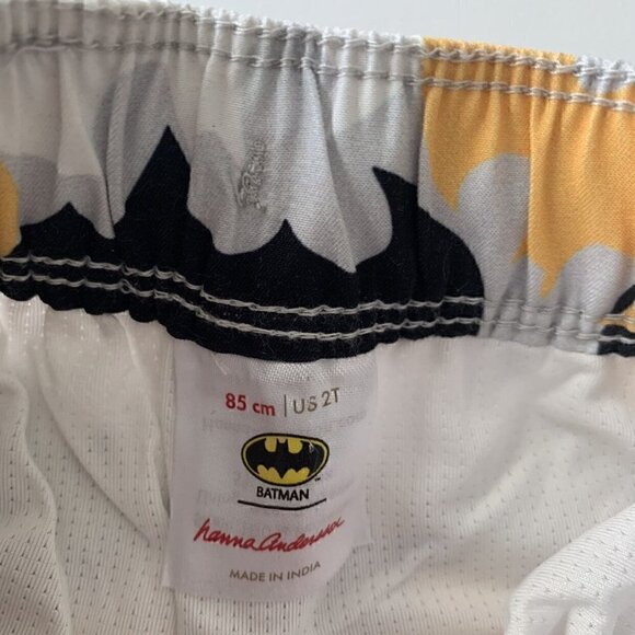NWT Hanna Andersson Boy DC Batman Camo Swim Trunks 2T - Picture 4 of 6